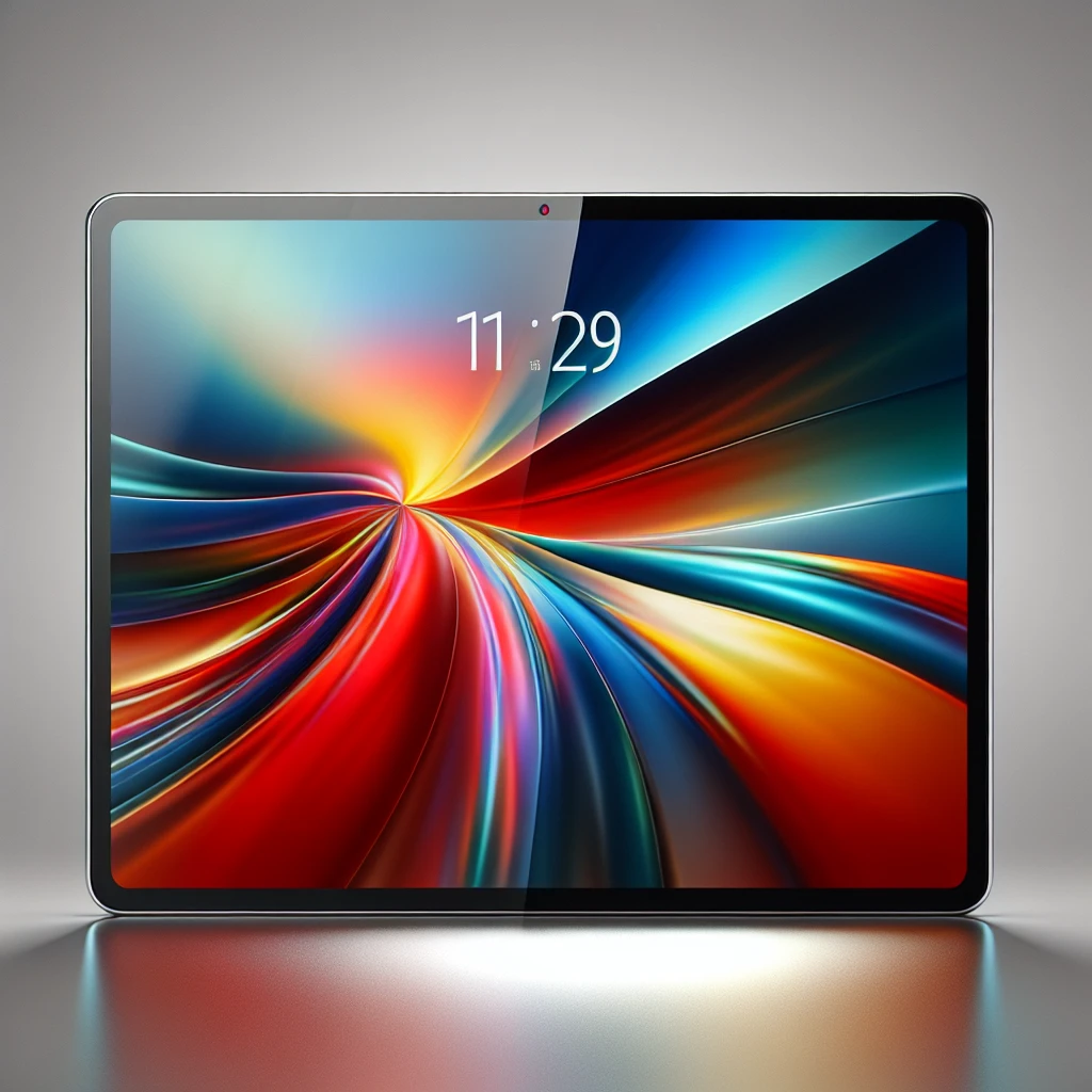 "Samsung Galaxy Tab dengan layar OLED 14 inci, menampilkan desain modern dan fitur premium, sebagai perangkat unggulan untuk multimedia dan produktivitas."