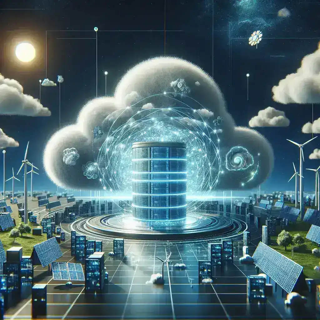 "ID Cloud Datacenter Convention showcases innovative renewable energy solutions for data centers, featuring industry leaders discussing sustainable practices and technologies."