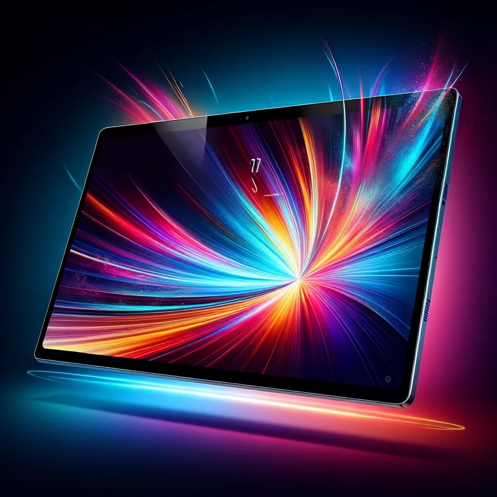 "Samsung Galaxy Tab terbaru dengan layar OLED 14 inci, menampilkan desain sleek dan fitur unggulan untuk pengalaman multimedia yang superior."